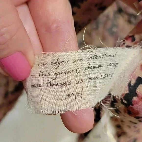 Free People Eva Cotton Floral Tunic Size Small - Picture 8 of 11